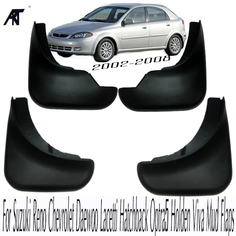frente Y Trasero Mud Aletas Para Chevrolet Lacetti conjunto de 4
