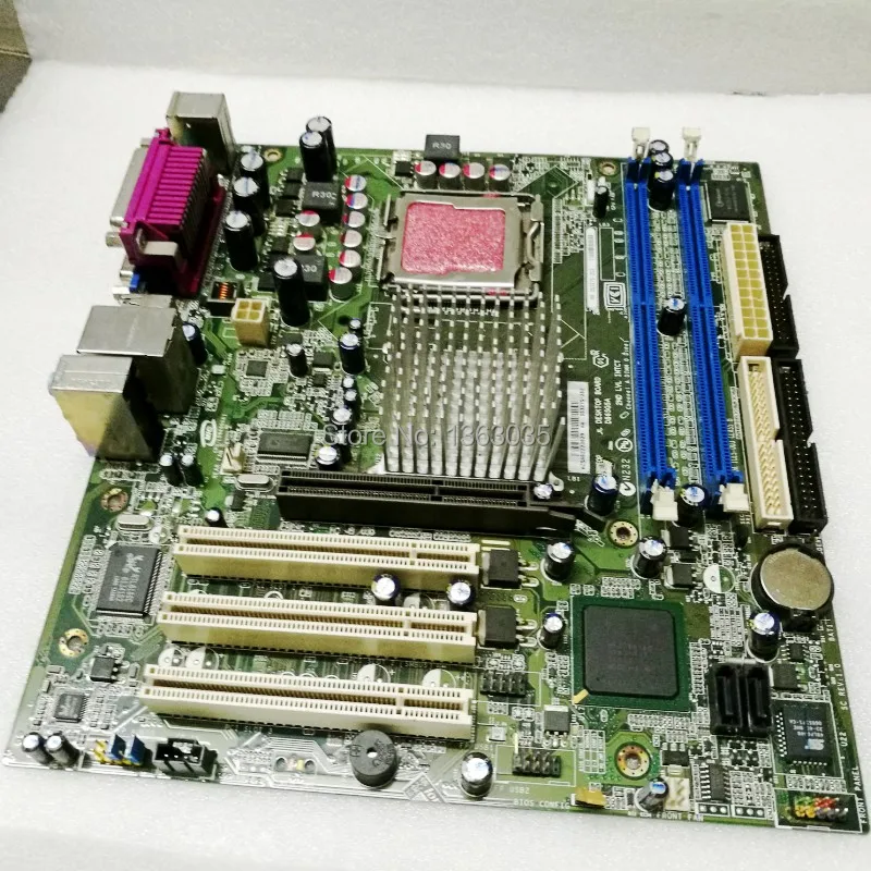 D865GSA настольная плата для GE LQIQ3 L3 LGA775 протестированная Рабочая|Материнские платы|