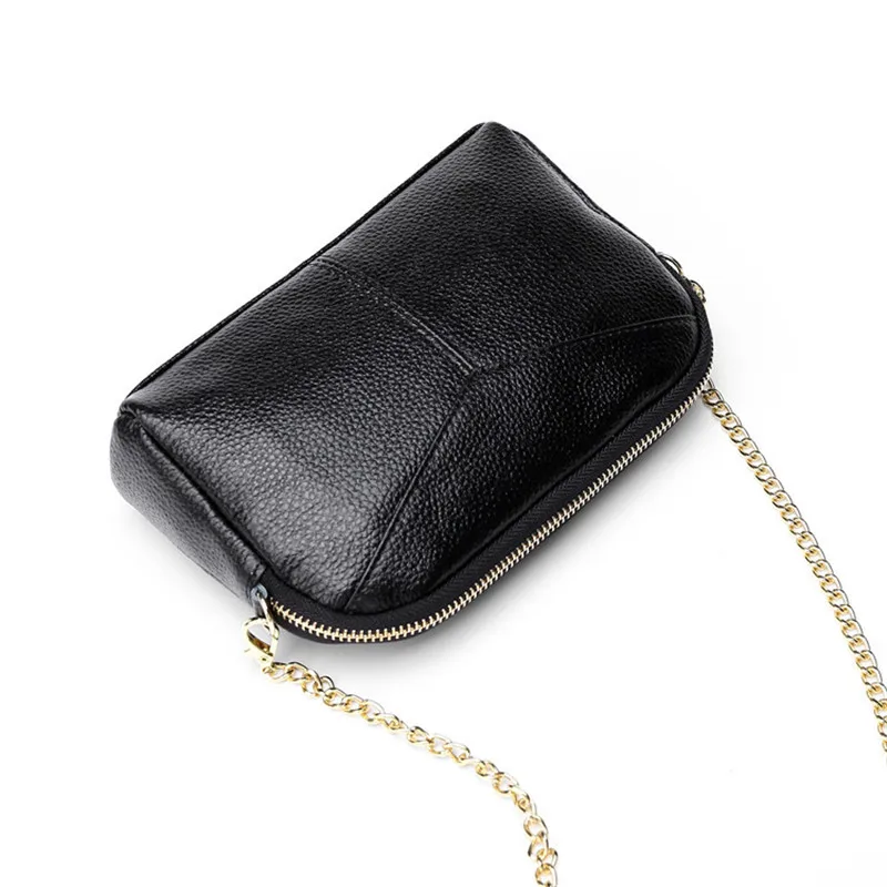 ICEV New Simple Genuine Leather Bags Chains Korean Shell Women Messenger Bags Cowhide Casual Ladies Shoulder Phone Bags Bolsas ICEV New Simple Genuine Leather Bags Chains Korean Shell Women Messenger Bags Cowhide Casual Ladies Shoulder Phone Bags Bolsas