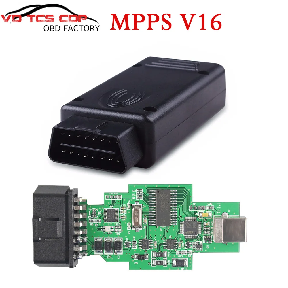 

Free Ship Professional MPPS ECU Chip Tuning MPPS V16 For EDC15 EDC16 EDC17 MPPSV 16 Ecu flasher Support Multi-Languages