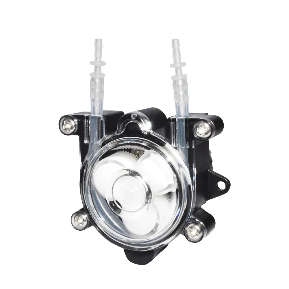 

6V DC Dosing Pump Peristaltic Head Multifunction Mini Pump Lab Analytical Water Pump for Aquarium Chemicals Liquid 65ml/min