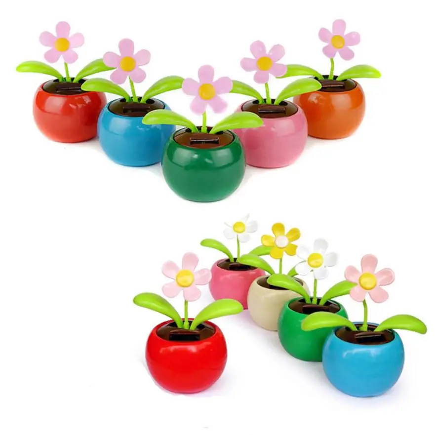 

Solar Powered Dancing Flower Swinging Animated Dancer Toy Car Decoration New Oct 16