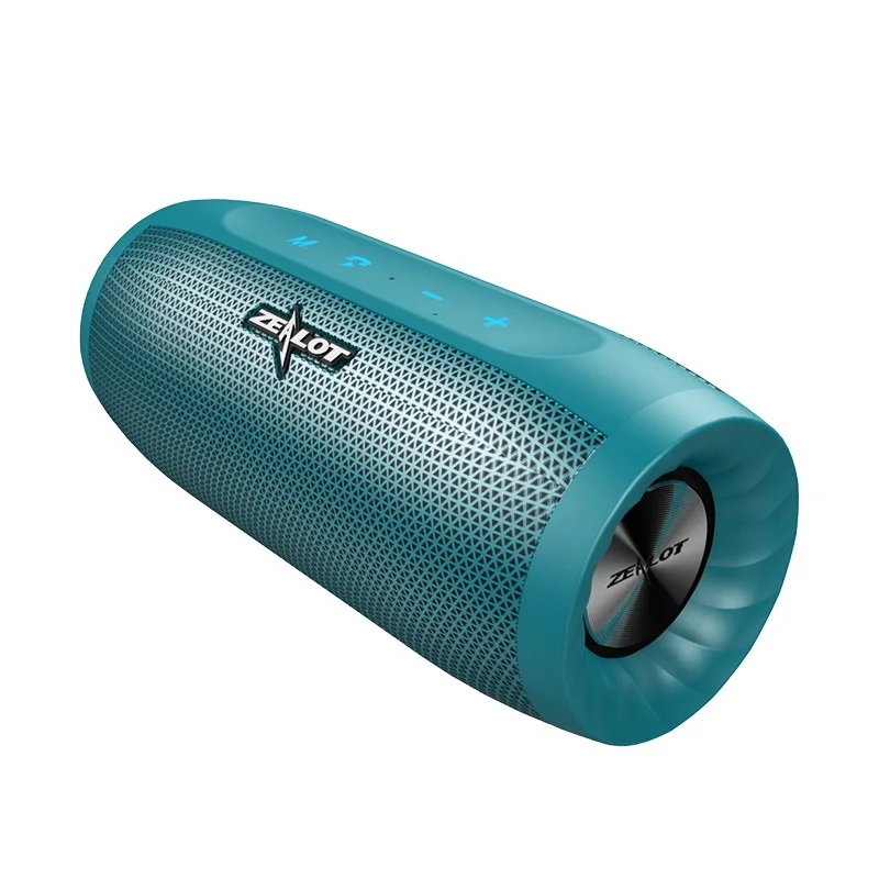 ZEALOT S16 HiFi Портативная bluetooth колонка сабвуфер 3D стерео 4000 мАч уличная