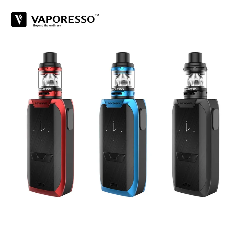 

Pre-order! Original Vaporesso Revenger Kit with Revenger 220 Mod and NRG Tank 2ML/5ML Mesh Drip Tip Revolutionary IML Design