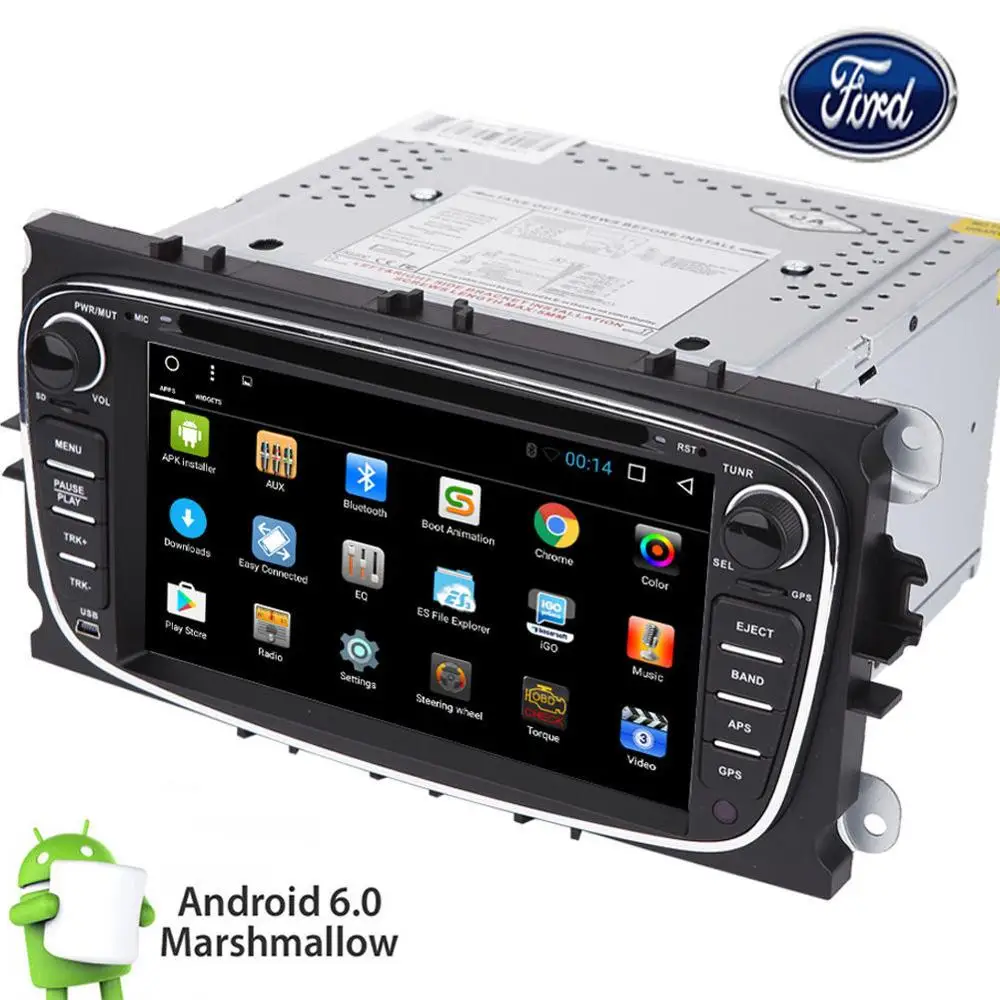 2DIN Android .0 Car DVD Player GPS Nav Radio CANBUS for Ford Mondeo