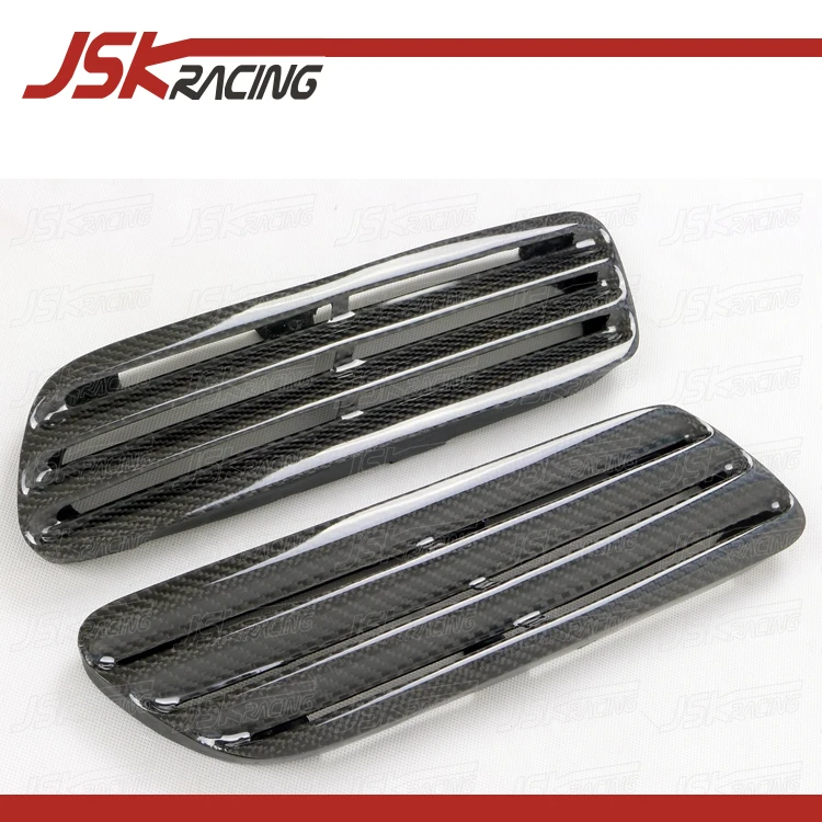 2008 2015 O STYLE CARBON FIBER SIDE HOOD VENT FOR MITSUBISHI LANCER