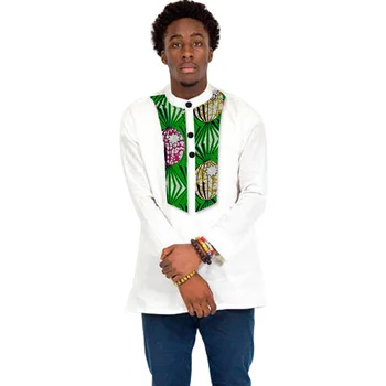 

African Men Clothes Fashion Print Short Sleeve Tops Dashiki Man Clothing T-shirt Africa Style Design Dance Festive Costume Men
