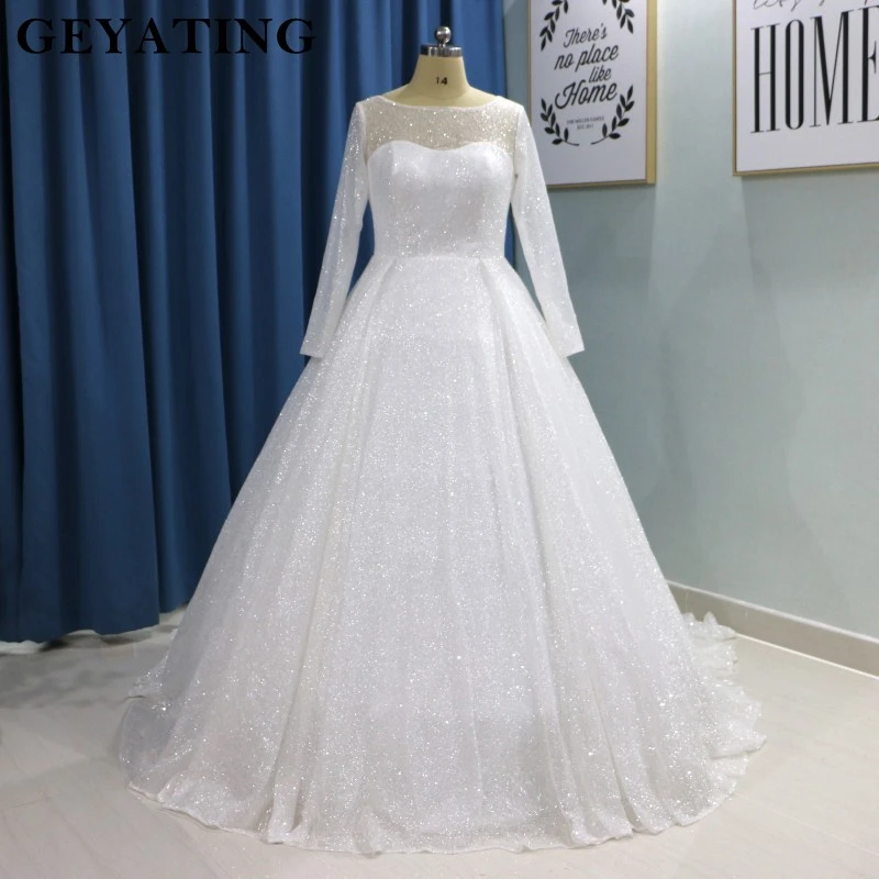 plus size bling wedding dresses