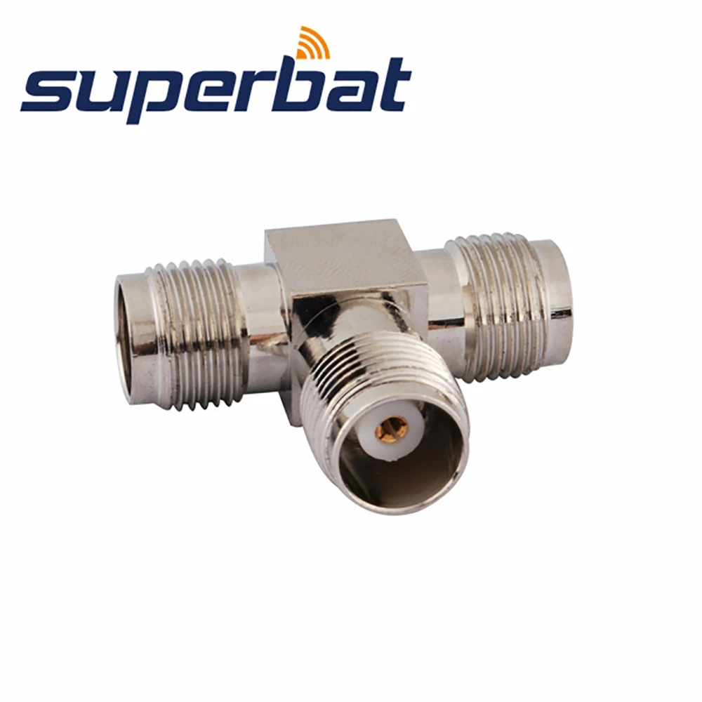 TNC Male to 2x TNC Female RF Coaxial Power Splitter 50 Ohm