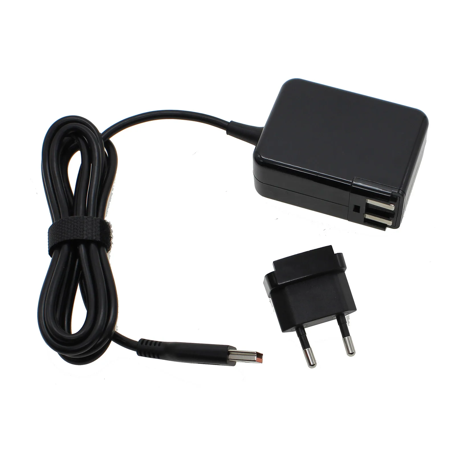 Малый Размеры 20 в 2A ноутбук адаптер переменного тока Черный ЕС plug мощность зарядное устройство для lenovo Йога 3
