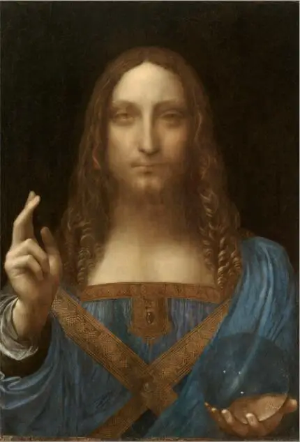 Salvator Mundi настенные картины на холсте репродукции от Leonardo Da Vinci знаменитые домашние декоративные картины на холсте для гостиной - Цвет: no frame