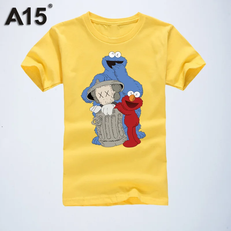 K4T56Yellow A15 детей футболки для топы для девочек Дети в для мальчиков-подростков летние шорты рукавом Мягкий хлопок Верхняя одежда белая детская футболка Размер 10 12 - Цвет: K4T56Yellow