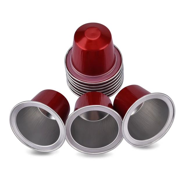 Special Price 50Pcs Refillable Coffee Capsule Cup Disposable Nespresso Pod with Lid Seal Sticker for Nescafe Maker Automatic Coffee Machine Special Price 50Pcs Refillable Coffee Capsule Cup Disposable Nespresso Pod with Lid Seal Sticker for Nescafe Maker Automatic Coffee Machine