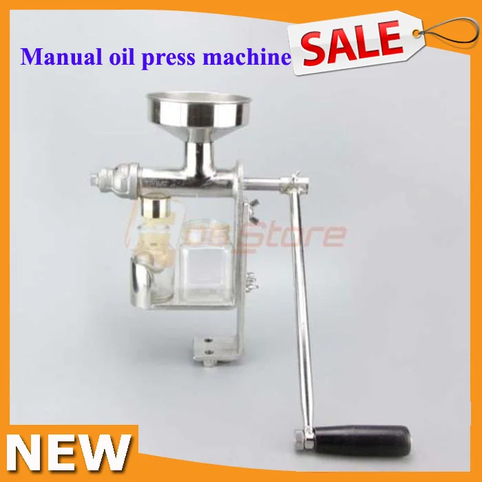 

Sesame Seed, Walnut, Olive, Coconut Oil Manual Peanut Nuts Seed Oil Press Expeller Machine Hand Crank Oil Extractor ECO RAW Oil