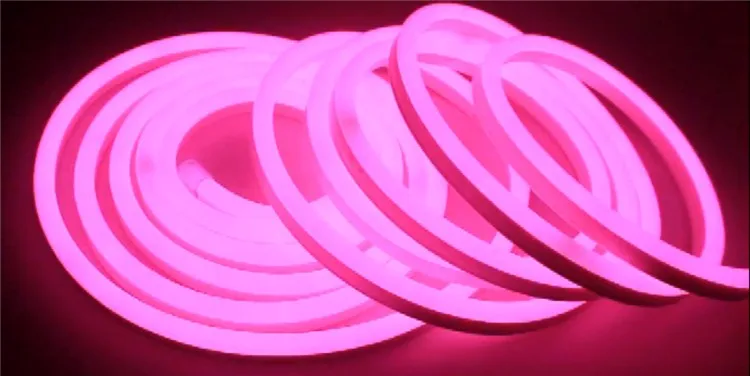 1-10 м Мини RGB Neon flex, 72 шт 5050SMD/m меняющая цвет светодиодная неоновая трубка с пультом дистанционного управления, 220-240 В светодиодная вывеска трубка