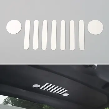 

9pcs/set Aluminium Auto Car Sticker Rear Inner Door Sticker Decals Sequined Cover for Renegade 2015-2016 Car Styling Car Sticker