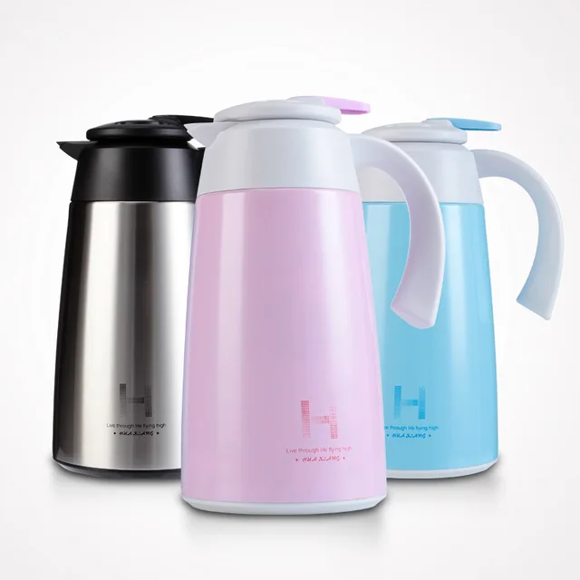 1 8l Large Capacity Insulation Pot Coffee Tea Thermos Stainless 1 8l Large Capacity Insulation Pot Coffee Tea Thermos Stainless Steel Vacuum Flask Thermoses For Travel