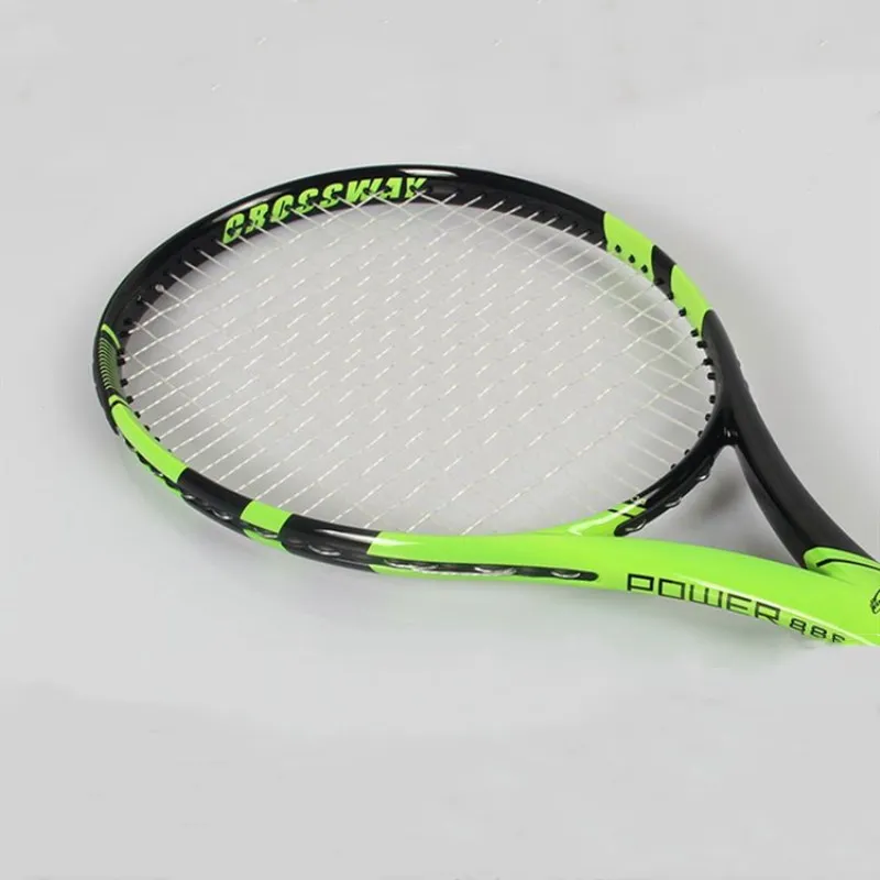 1 шт. теннисные ракетки из углеродного волокна 50-58 фунтов Высококачественный нейлон для женщин для тренировок и развлечений с сумкой