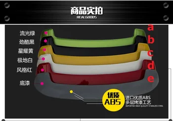 

fit for Volkswagen POLO baking varnish stove varnish high quality Spoiler spoiler Wing rear wing different colors