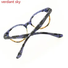 Модный бренд кошачий глазная пластина женщины близорукости очки кадр модные деловые мужчины рамки считывания высокого качества пластины оптические очки