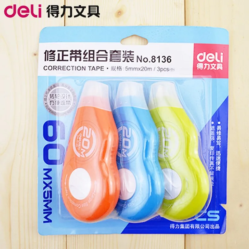 Large capacity long correction tape 60 with students to bring suit 8136