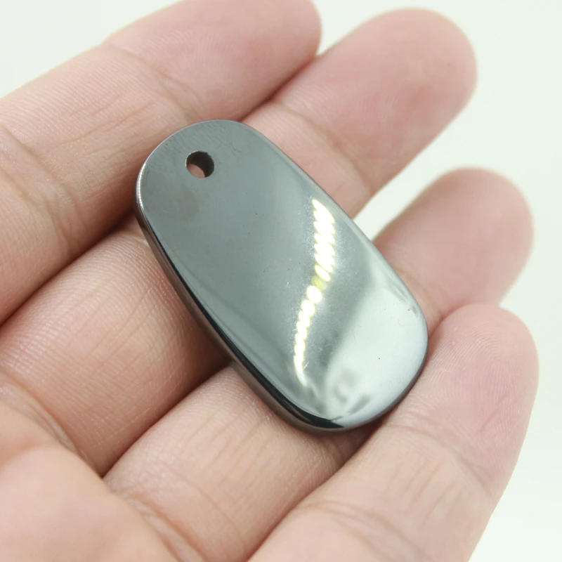 hot sale fashion hematite cuboid pendant accessories diy accessories  HP1056 4