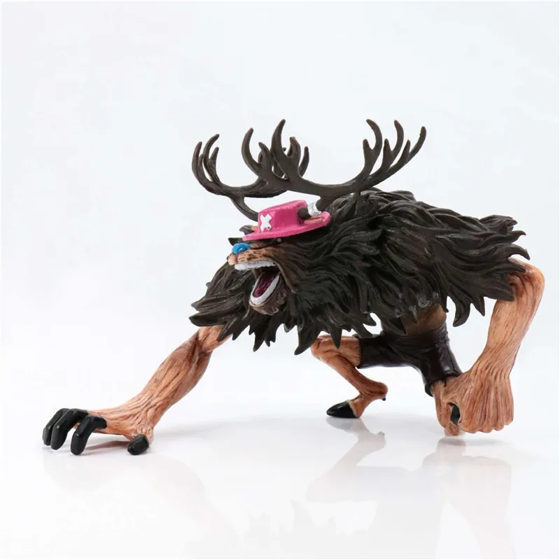 Одна штука Crazy Tony Chopper Ver. Фигурки из ПВХ OP Luffy Ace коллекционные фигурки модель 9