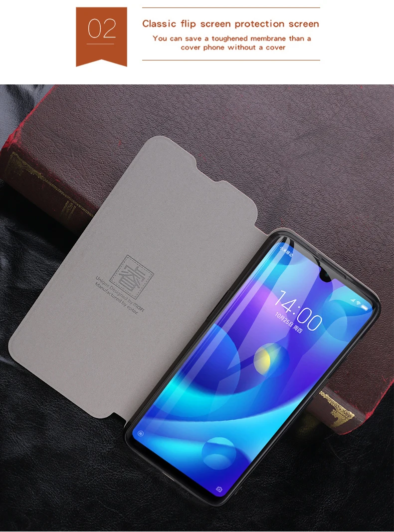 Для Xiaomi Mi Play бренд Mofi Ультратонкий чехол-книжка из искусственной кожи чехол-подставка чехол для телефона для Xiaomi Mi чехол для телефона