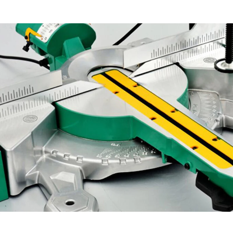 Wood Table Saw Oblique Angle Cutting Machine Tie Saw Multifunction Woodworking Circular Saw Double-Bevel Miter J1G-ZP4-305