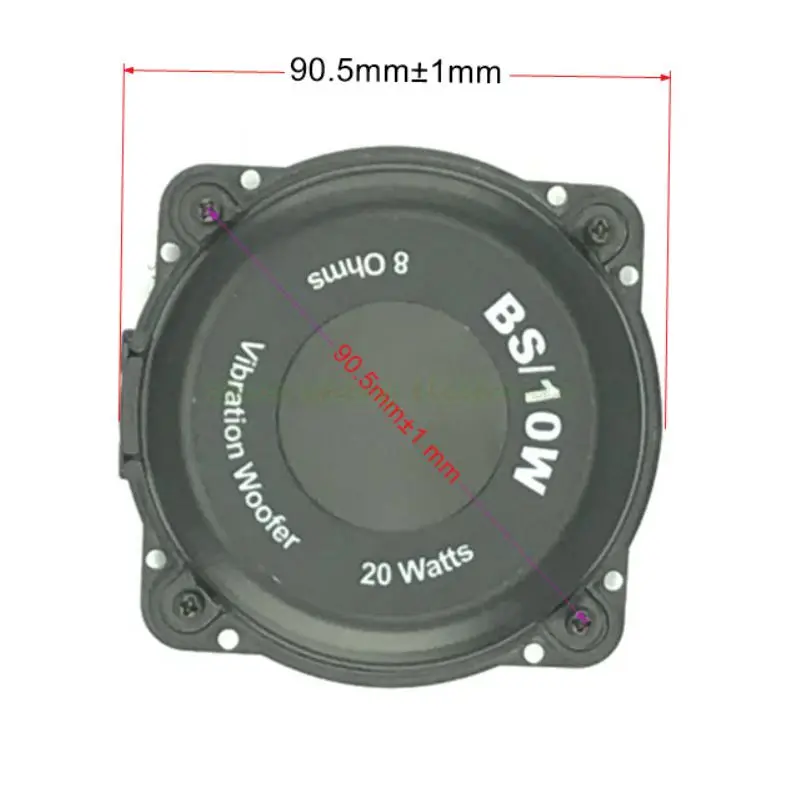 

1PC Low-frequency Vibration Speaker SubWoofer Plane Resonance Speakers Bass Sound Music LoudSpeakers DIY 8OHM 10W