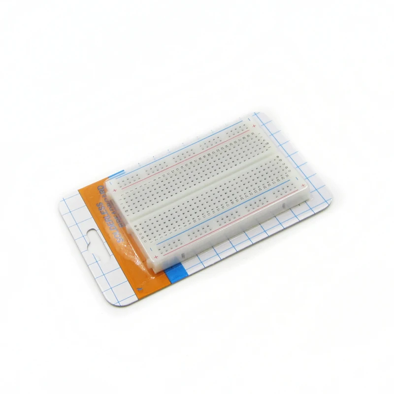 Mini Universal Solderless Breadboard 400 Contacts Tie-points Available