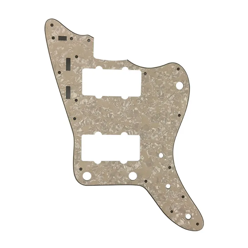 Pleroo аксессуары для гитары Pickguard костюм-для MIJ Japan Jazzmaster Стиль гитары Pickguard царапины пластины Замена - Цвет: Parchment Pearl