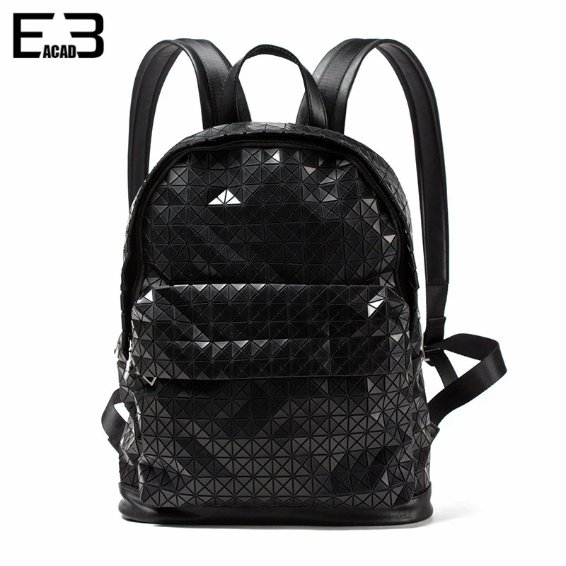

Zshop Geometric Lattice Backpack Versatile Travel Bag Fashion Bags 2017 Laser Mochila Men and Women Backpacks