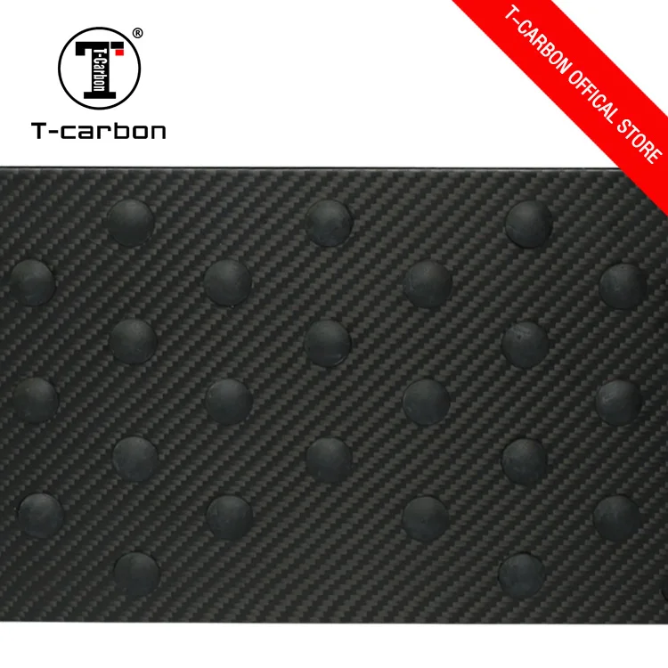 T-carbon fiber педаль салона автомобиля