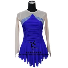 Ice skating dress женщины сшитое фигурному катанию одежда ice skatign платья женщины горячая