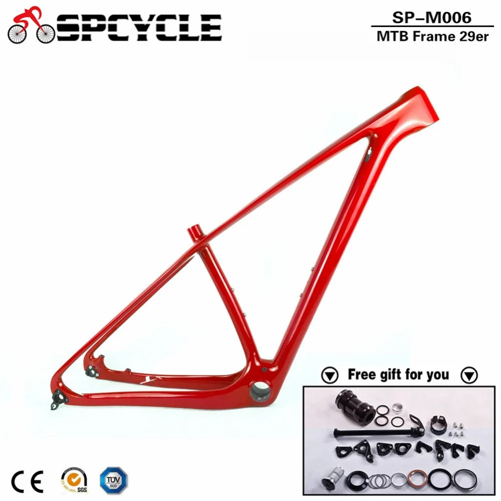 SmileTeam Brand New 29er Full Carbon MTB Frame 29ER 142*12mm Bike Frame Carbon 3K Matte Mountain Bike Frame 29er Bicycle Frame SmileTeam Brand New 29er Full Carbon MTB Frame 29ER 142*12mm Bike Frame Carbon 3K Matte Mountain Bike Frame 29er Bicycle Frame
