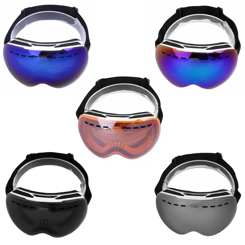 Buy Dual Layer Skiing Goggles Anti fog Spherical Ski