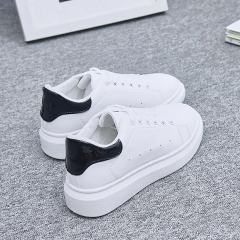 designer white platform sneakers