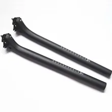 Углеродного волокна 3 K подседельная, горный дорога 27,2/31,6*350/400mm велосипедных стойка для велосипедного сиденья стержень углерода стойка для велосипедного сиденья стержень дороги