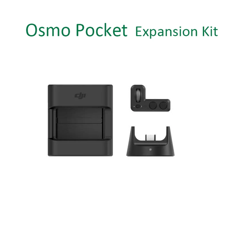 

New Arrival DJI Osmo Pocket Expansion Kit Controller Accessory Mount Wheel Wireless Module for OSMO Pocket Accessories Presell