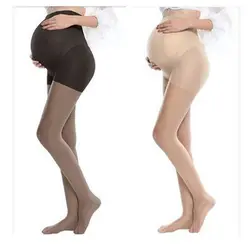 Новинка, летние ультра тонкие колготки для беременных женщин, Колготки для беременных, регулируемые эластичные леггинсы 8D