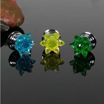 

copper brass handle creative crystal knob fashion drawer cabinet silver blue green dresser cupboard door pull knobs