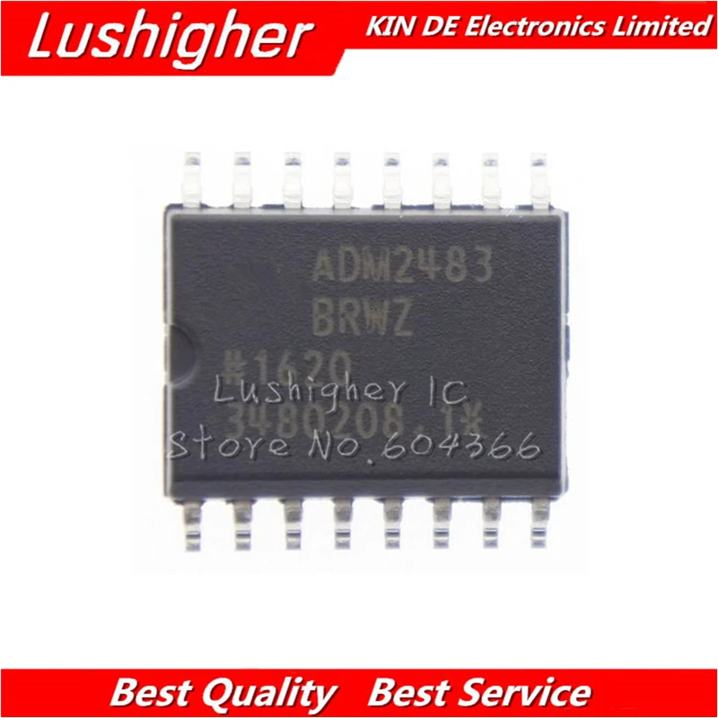 

10 шт. ADM2483BRWZ ADM2483 SOP-16 ADM2483B 2483BRWZ SMD