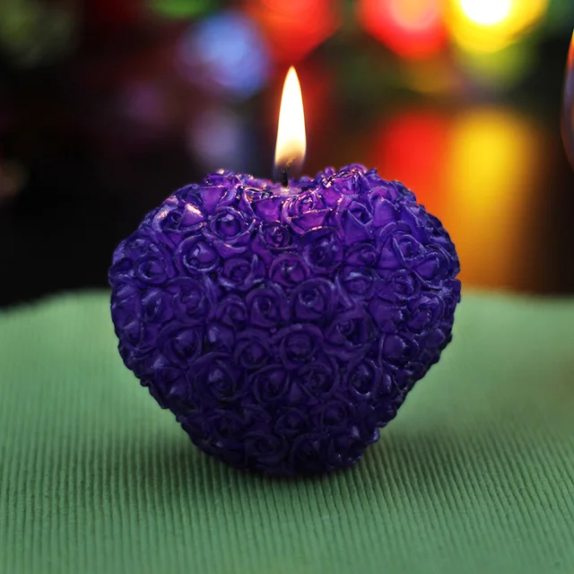 

Nicole r0514 three-dimensional heart rose ball valentine day chocolate glue soap mould soap
