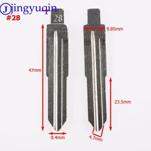 jingyuqin 1ps Remote New Arrival HU83 Blank Key Replacement Uncut Blade For Kia New Refine