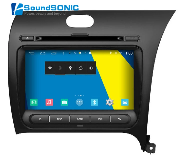Best Android 4.4.4 For Kia Cerato K3 Forte 2013 2014 2015 (Right Drive) Car Radio Stereo DVD GPS Navigation Multimedia Headunit 4