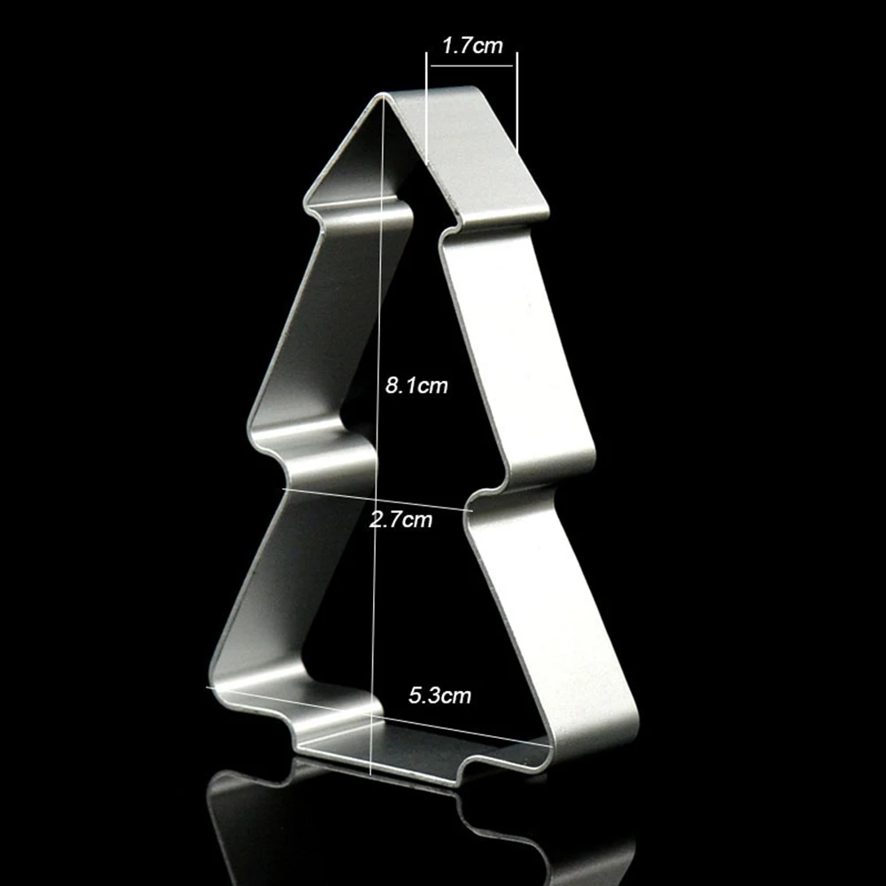 1 шт. Горячая Рождественская елка печенье резак формы из нержавеющей стали торт плесень печенье Украшение для печенья, торта кухонные инструменты для выпечки