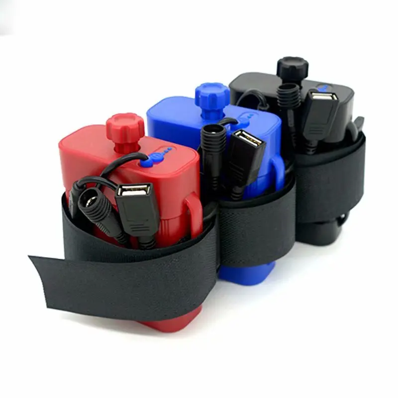 

Waterproof 2x26650 Battery Pack Case Power Box DC Input/output 8.4V USB 5V Output For Bike Bicycle light Lamp And Mobile Phone