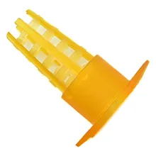 Оборудование для пчеловодства Желтая пластиковая клетка для пчеловодства Защитная крышка инструменты для пчеловодства Защитная клетка для клеток