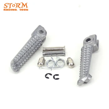 

Motorcycle Front Foot Pegs Footrest Pedals Aluminum For YAMAHA YZF R1 1998-2014 YZF R6 1999-2012 YZF R6S 2003 04 05 06 07 2008